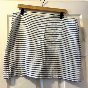 Gap striped mini skirt